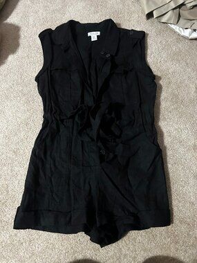 Women's Romper Rachel Zoe Size 14 Black